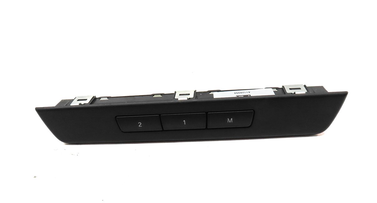 Thumbnail 2: 2014 BMW 750Li (F01) FRONT RIGHT PASSENGER MEMORY SEAT ADJUST SWITCH (BLACK)