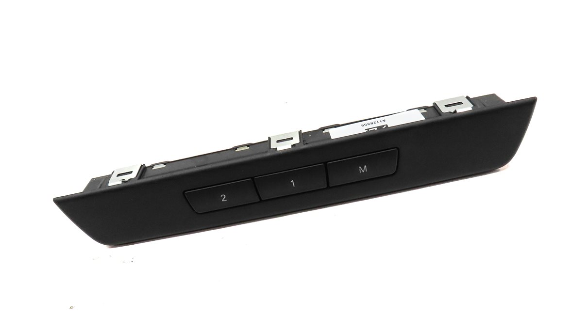 Thumbnail 3: 2014 BMW 750Li (F01) FRONT RIGHT PASSENGER MEMORY SEAT ADJUST SWITCH (BLACK)