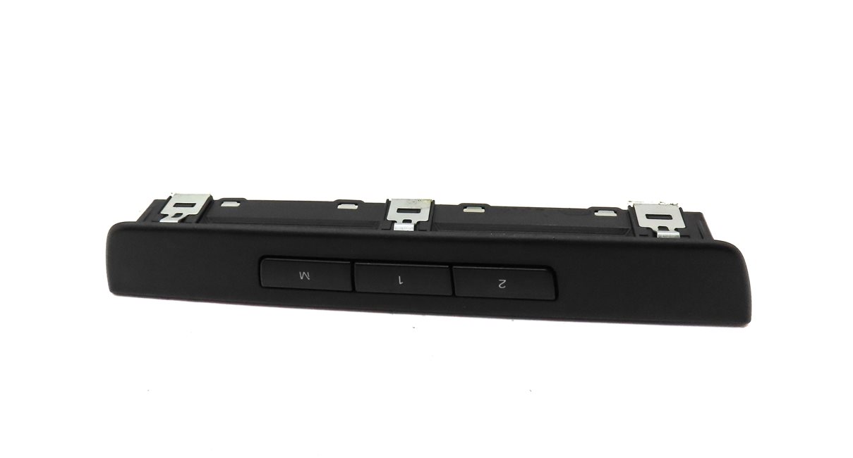 Thumbnail 4: 2014 BMW 750Li (F01) FRONT RIGHT PASSENGER MEMORY SEAT ADJUST SWITCH (BLACK)