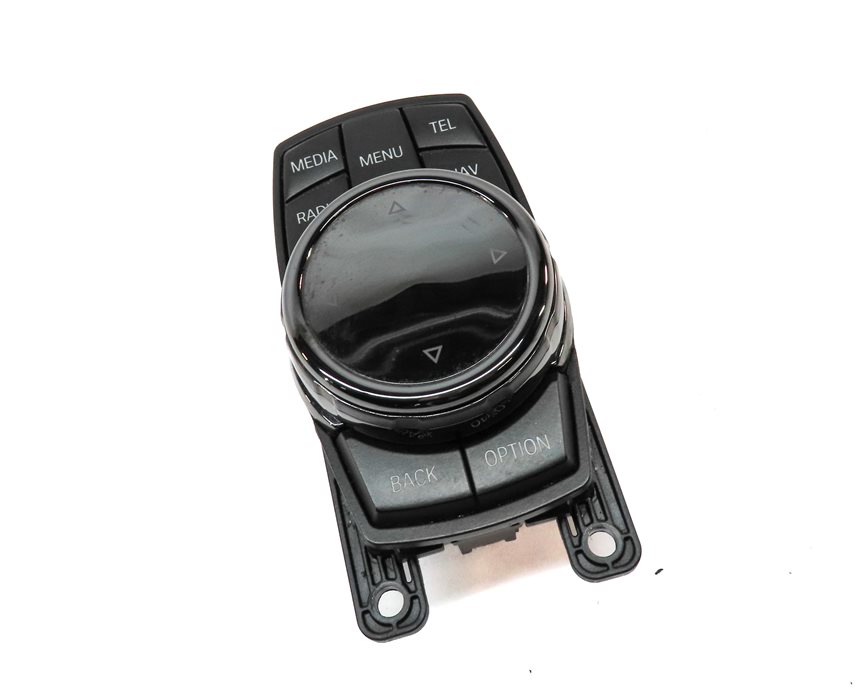 Thumbnail 3: 14-16 BMW 550i 750i F01 F10 CENTER CONSOLE iDRIVE MEDIA CONTROL KNOB w/CERAMIC