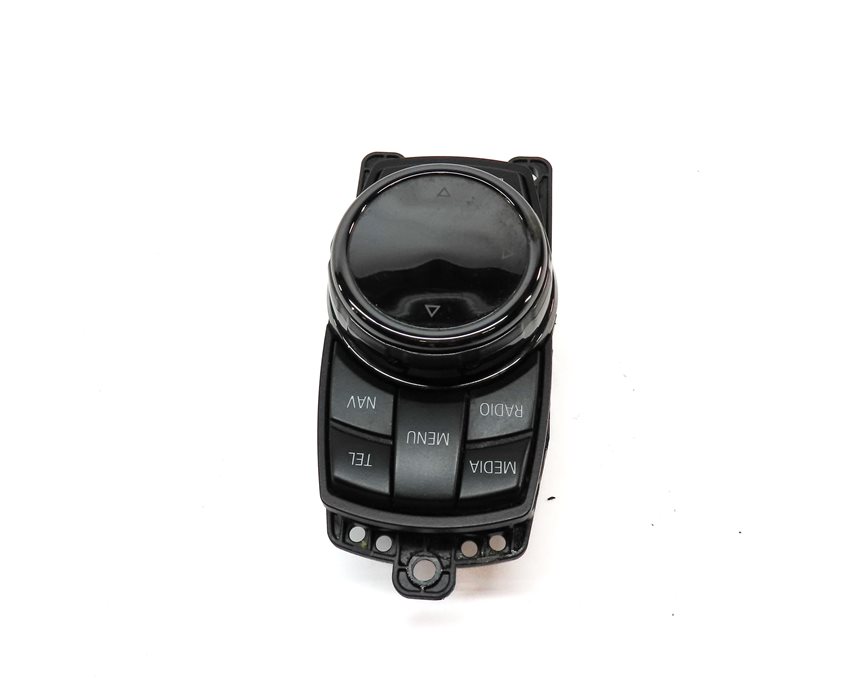 Thumbnail 4: 14-16 BMW 550i 750i F01 F10 CENTER CONSOLE iDRIVE MEDIA CONTROL KNOB w/CERAMIC