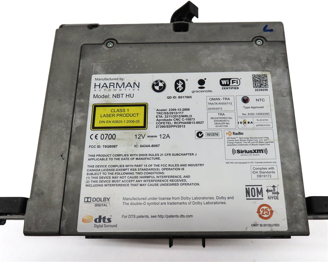 Thumbnail 4: 14-16 BMW 2 3 4 5 6 7 X3 X5 X6 (F10 F15 F22 F30 F32) AM/FM CD STEREO RECEIVER