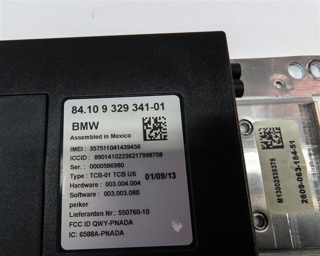 Thumbnail 4: 2014 BMW 750Li (F01) BLUETOOTH TELEMATICS COMMUNICATION CONTROL MODULE