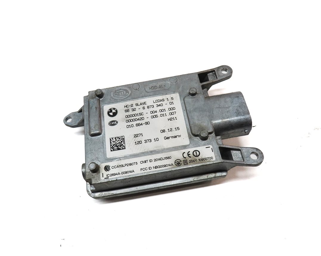 Thumbnail 3: 14 BMW 750Li (F01) REAR LEFT DRIVER BLIND SPOT ASSIST RADAR SENSOR MODULE SLAVE