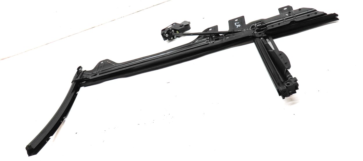 Thumbnail 3: 09-15 BMW 7 SERIES (F01) REAR LEFT DOOR WINDOW SUNSHADE SHADE w/ TRACK & MOTOR