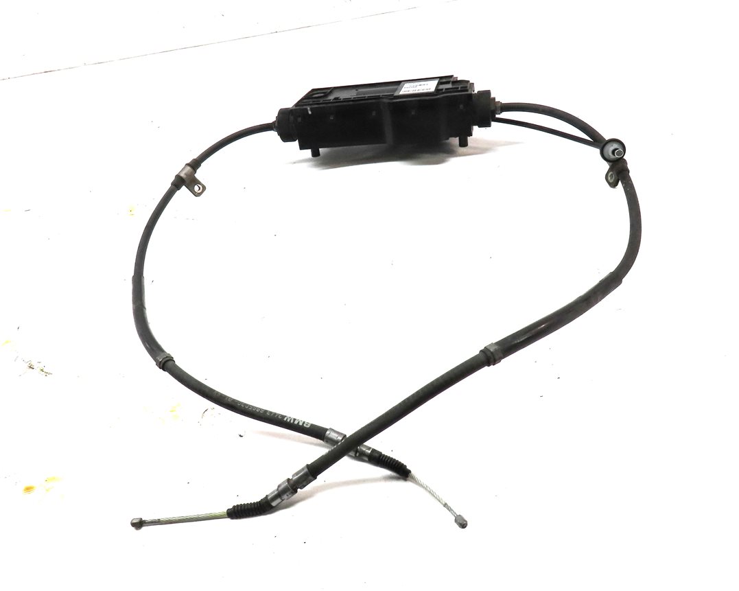 Thumbnail 2: 2014 BMW 750Li (F01) EMERGENCY PARK PARKING BRAKE ACTUATOR w/ CABLES