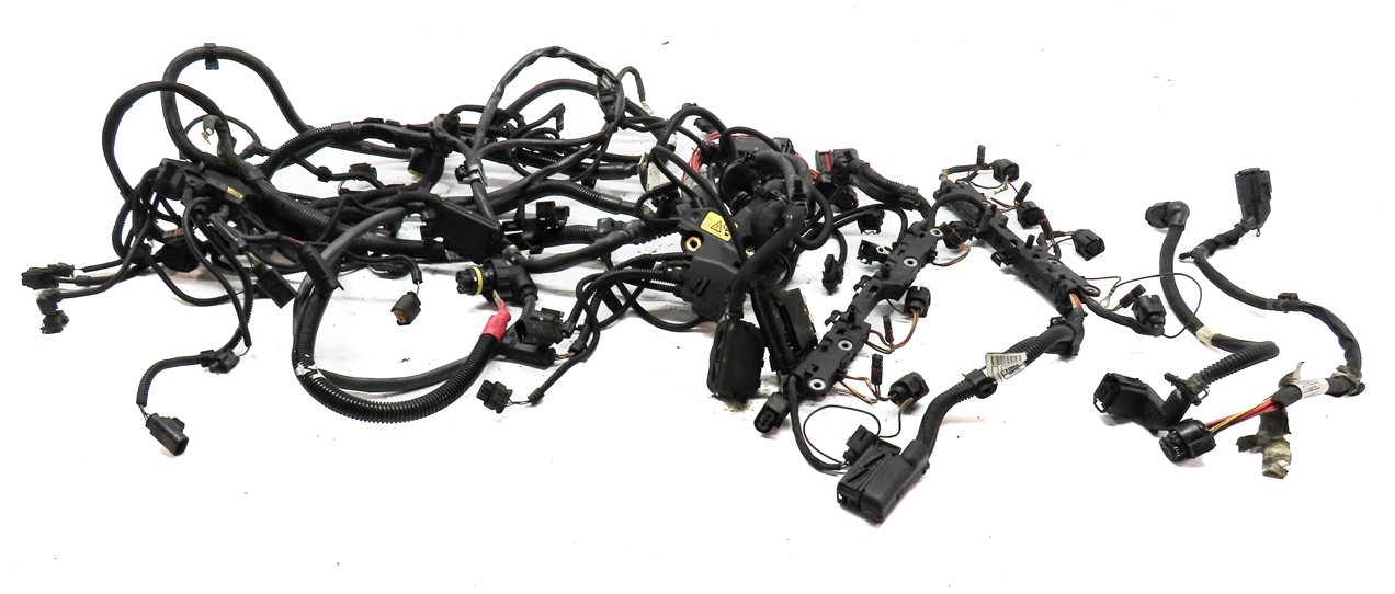 2014 BMW 750Li (F01) 4.4L (N63) ENGINE MOTOR WIRE WIRING HARNESS LOOM