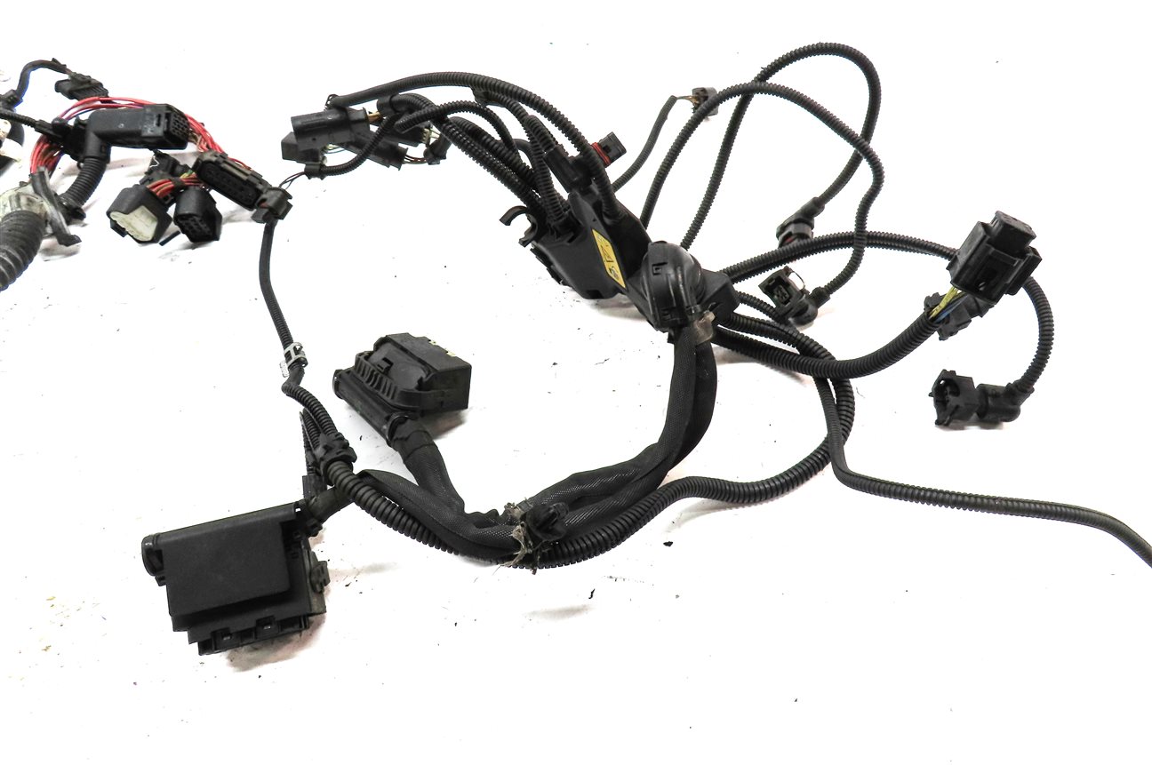 Thumbnail 8: 2014 BMW 750Li (F01) 4.4L (N63) ENGINE MOTOR WIRE WIRING HARNESS LOOM