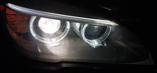 Thumbnail 2: 13-15 BMW 7 SERIES F01 F04 FRONT RIGHT PASSENGER ADAPTIVE XENON HEADLIGHT LAMP