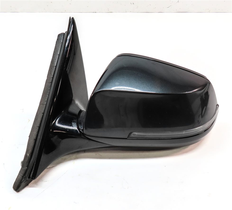 Thumbnail 7: 13-15 BMW 7 SERIES F01 LEFT DOOR MIRROR P-FOLD HEAT AUTODIM BLIND CAMERA (GRAY)
