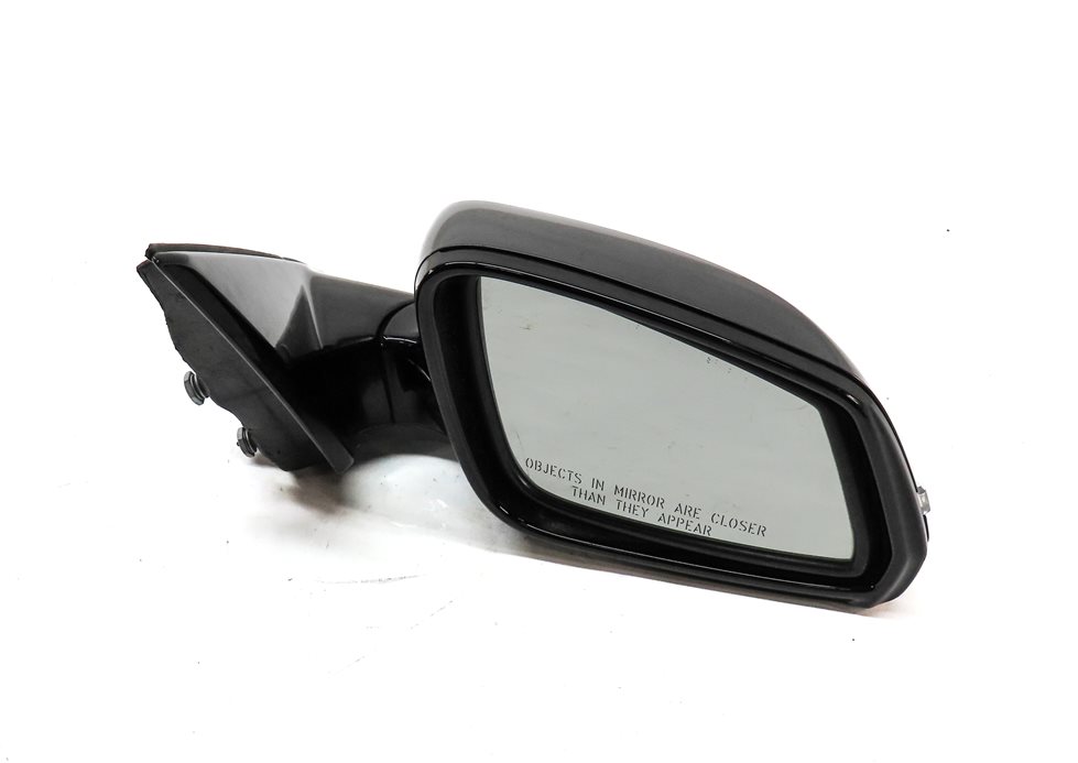 13-15 BMW 7 SERIES F01 RIGHT DOOR MIRROR PFOLD HEAT AUTODIM BLIND CAMERA (GRAY)
