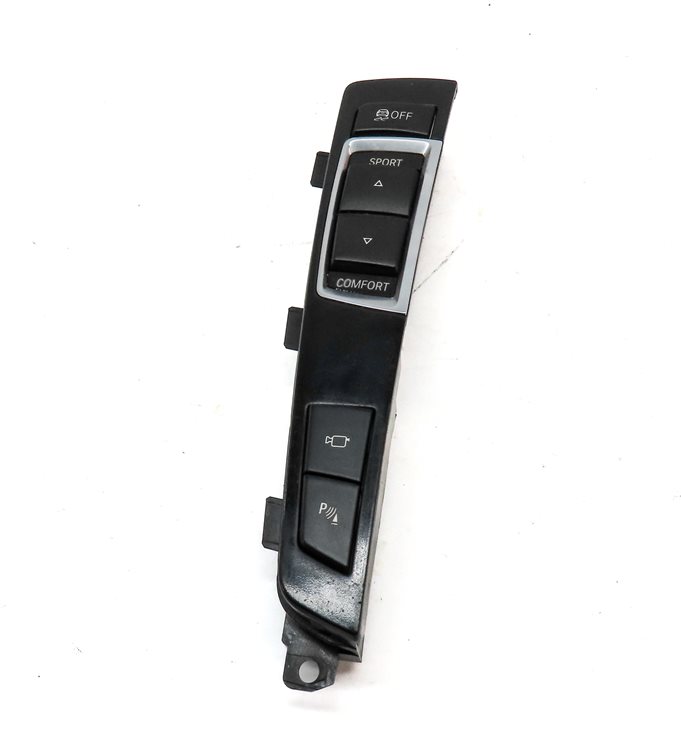 Thumbnail 2: 14 BMW 750Li (F01) TRACTION CAMERA PDC PARK DISTANCE CONTROL SWITCH BUTTON PANEL