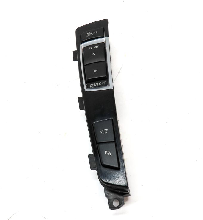 Thumbnail 3: 14 BMW 750Li (F01) TRACTION CAMERA PDC PARK DISTANCE CONTROL SWITCH BUTTON PANEL