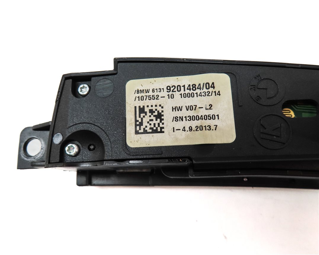 Thumbnail 6: 14 BMW 750Li (F01) TRACTION CAMERA PDC PARK DISTANCE CONTROL SWITCH BUTTON PANEL