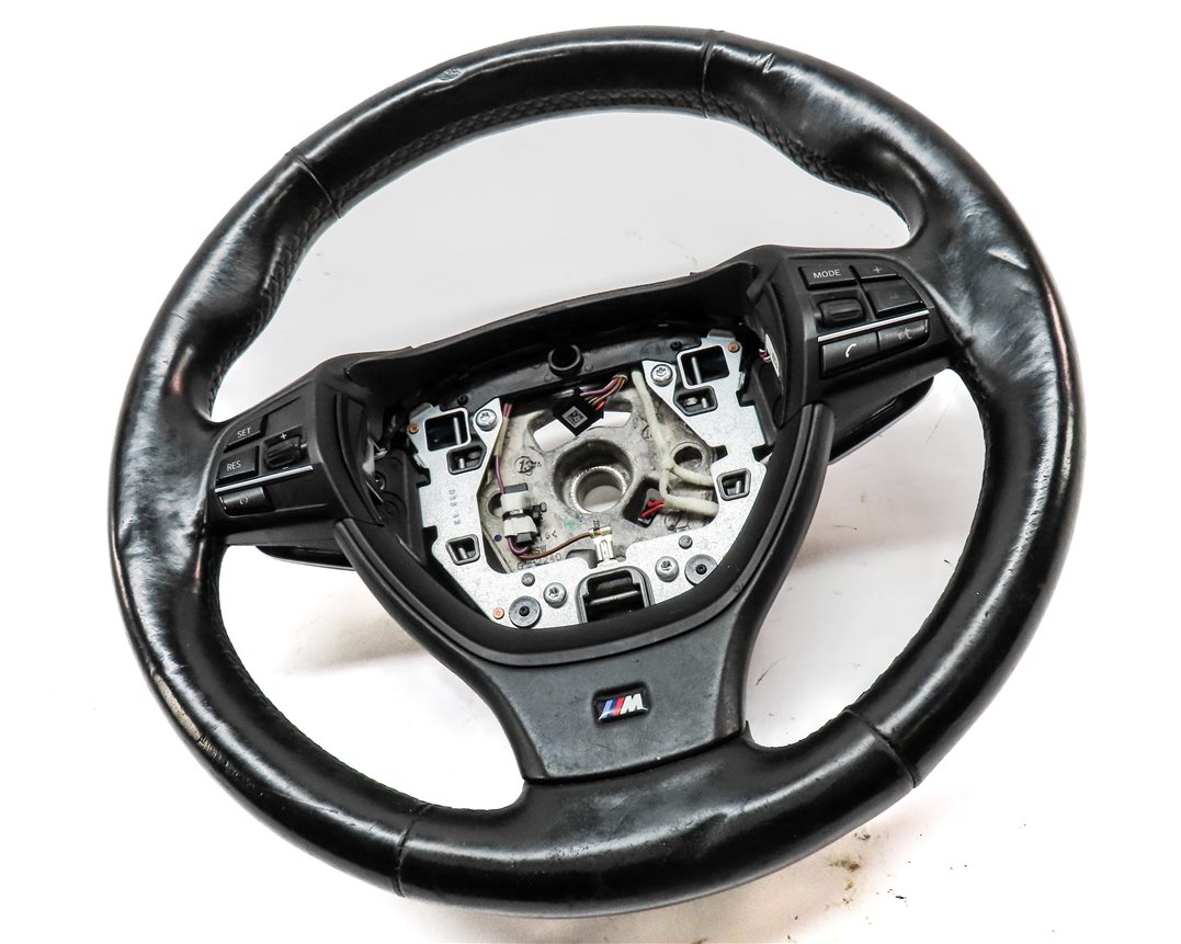 Thumbnail 4: 14-15 BMW 7 SERIES F01 F04 M SPORT HEATED STEERING WHEEL w/ PADDLE SHIFT (BLACK)