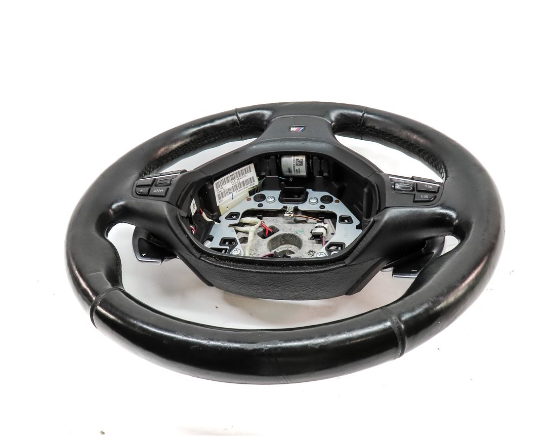 Thumbnail 5: 14-15 BMW 7 SERIES F01 F04 M SPORT HEATED STEERING WHEEL w/ PADDLE SHIFT (BLACK)