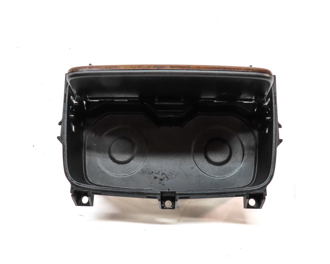 Thumbnail 7: 2014 BMW 750Li (F01) FRONT CENTER CONSOLE CUPHOLDER CUP HOLDER (WALNUT)