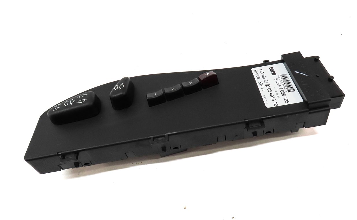 Thumbnail 3: 2005 BMW Z4 CONVERTIBLE (E85) FRONT LEFT DRIVER SEAT POSITION ADJUST SWITCH