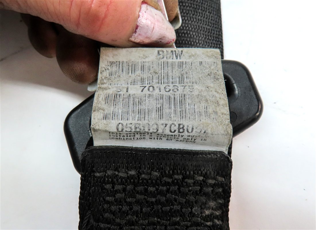 Thumbnail 6: 2003-2008 BMW Z4 (E85) LEFT FRONT DRIVER SEAT SEATBELT RETRACTOR