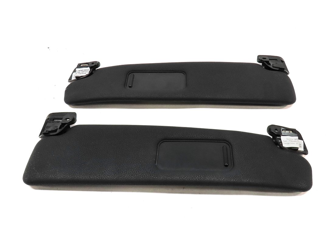 Thumbnail 2: 2003-2008 BMW Z4 (E85) FRONT LEFT & RIGHT SUN VISOR SUNVISOR SET (BLACK)