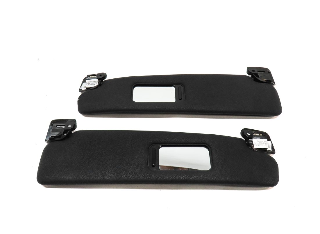Thumbnail 4: 2003-2008 BMW Z4 (E85) FRONT LEFT & RIGHT SUN VISOR SUNVISOR SET (BLACK)