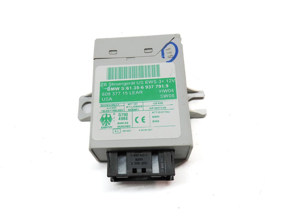 Thumbnail 6: 03-05 BMW Z4 (E85) 3.0L M54 ENGINE ECM DME EWS IMMOBILIZER MODULE LOCK KEY SET