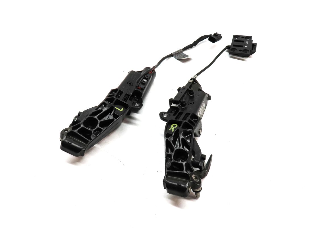 05 BMW Z4 CONVERTIBLE (E85) LEFT & RIGHT CONVERTIBLE TOP LOCK LATCH SET w/CABLES