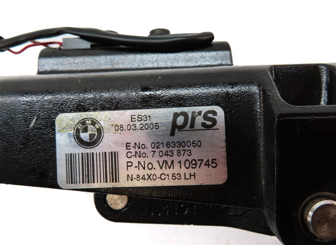 Thumbnail 11: 05 BMW Z4 CONVERTIBLE (E85) LEFT & RIGHT CONVERTIBLE TOP LOCK LATCH SET w/CABLES