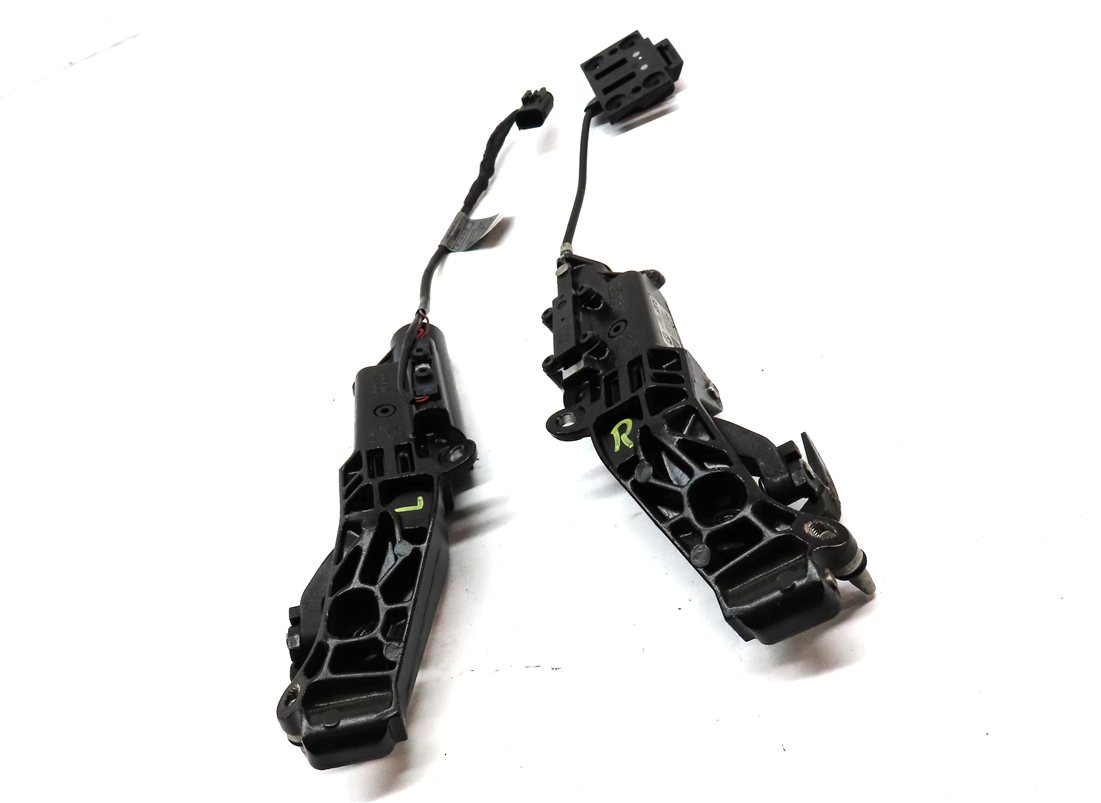 Thumbnail 3: 05 BMW Z4 CONVERTIBLE (E85) LEFT & RIGHT CONVERTIBLE TOP LOCK LATCH SET w/CABLES