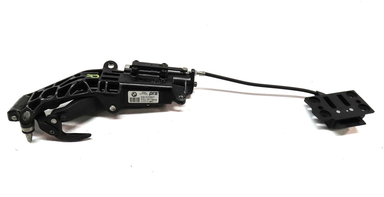 Thumbnail 4: 05 BMW Z4 CONVERTIBLE (E85) LEFT & RIGHT CONVERTIBLE TOP LOCK LATCH SET w/CABLES