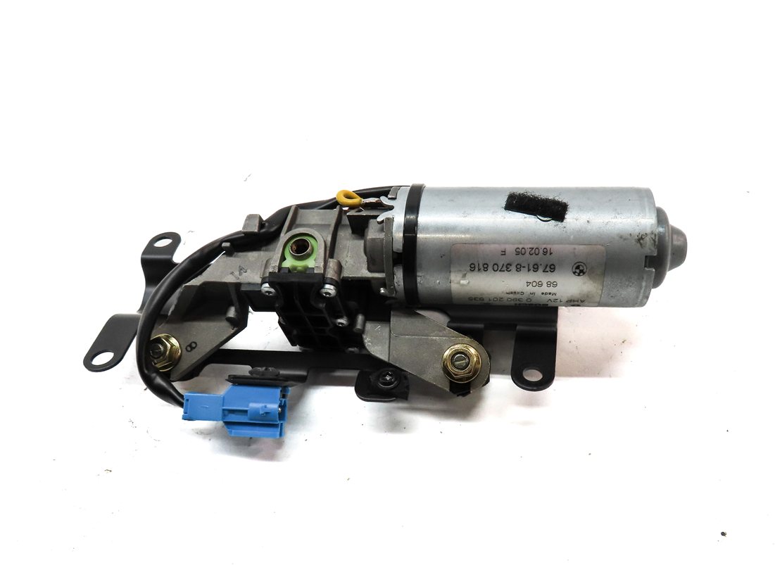Thumbnail 2: 2003-2008 BMW Z4 E85 ROADSTER CONVERTIBLE TOP COVER CENTER ELECTRIC LATCH MOTOR