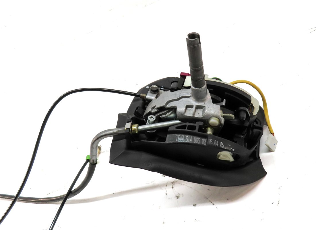 Thumbnail 4: 05 BMW Z4 CONVERTIBLE E85 FRONT LEFT DRIVER FLOOR SHIFT SHIFTER ASSEMBLY w/CABLE