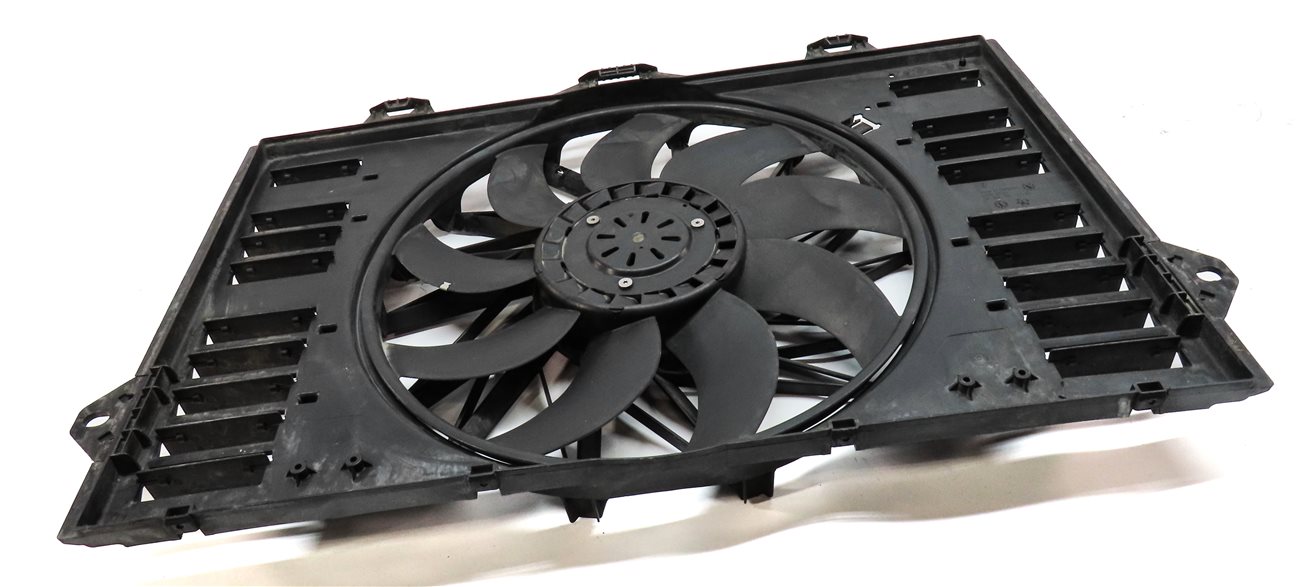 Thumbnail 1: 2010-2016 PORSCHE PANAMERA (970 G1) 3.0L 3.6L 4.8L RADIATOR COOLING FAN ASSEMBLY