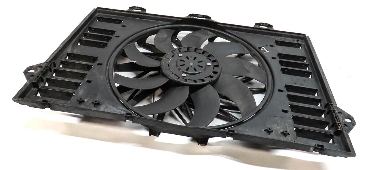 Thumbnail 3: 2010-2016 PORSCHE PANAMERA (970 G1) 3.0L 3.6L 4.8L RADIATOR COOLING FAN ASSEMBLY