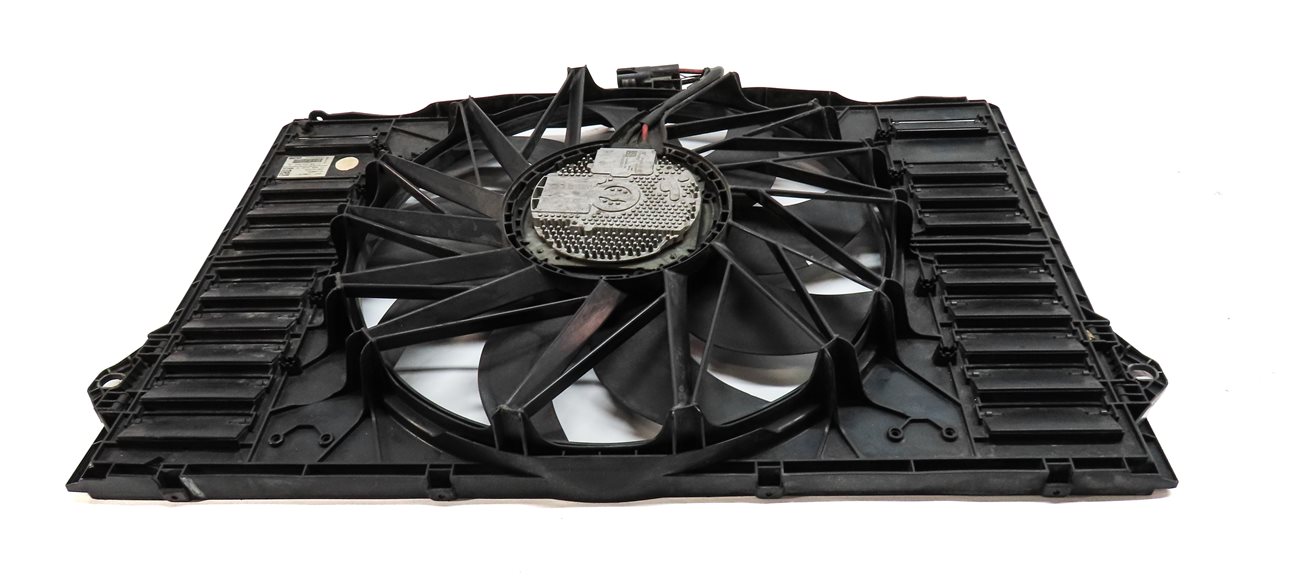 Thumbnail 5: 2010-2016 PORSCHE PANAMERA (970 G1) 3.0L 3.6L 4.8L RADIATOR COOLING FAN ASSEMBLY