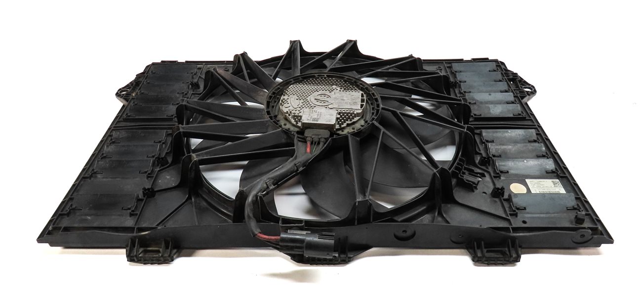 Thumbnail 6: 2010-2016 PORSCHE PANAMERA (970 G1) 3.0L 3.6L 4.8L RADIATOR COOLING FAN ASSEMBLY