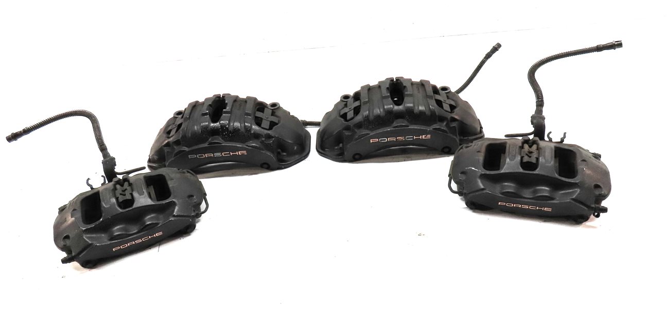 Thumbnail 2: 11-16 PORSCHE PANAMERA 970 G1 3.0L 3.6L FRONT & REAR BREMBO BRAKE CALIPER SET/4