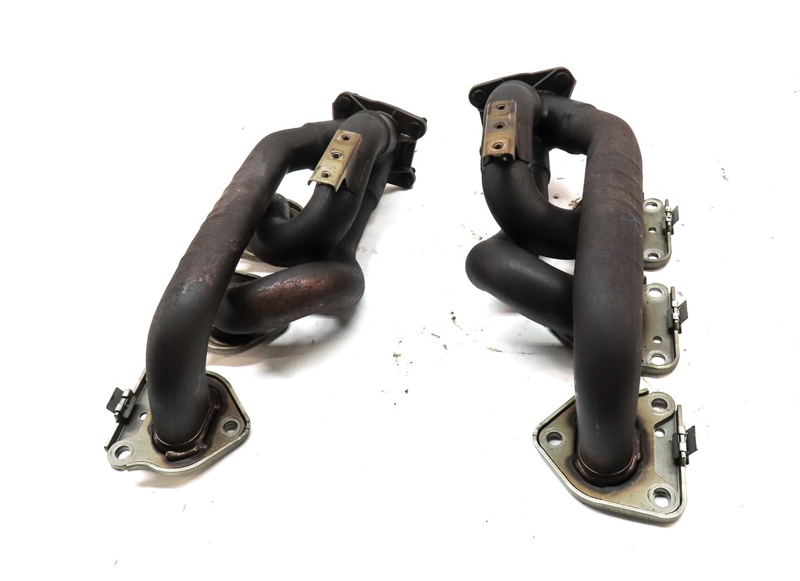 Thumbnail 2: 2011-2016 PORSCHE PANAMERA (970 G1) 3.6L LEFT & RIGHT EXHAUST MANIFOLD SET-2