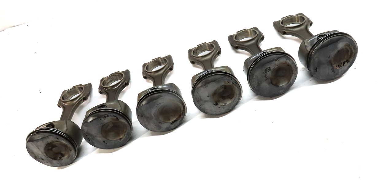 Thumbnail 4: 08-12 PORSCHE CAYENNE PANAMERA (958 970) 3.6L M46 4.8L M48 ENGINE PISTON SET/6