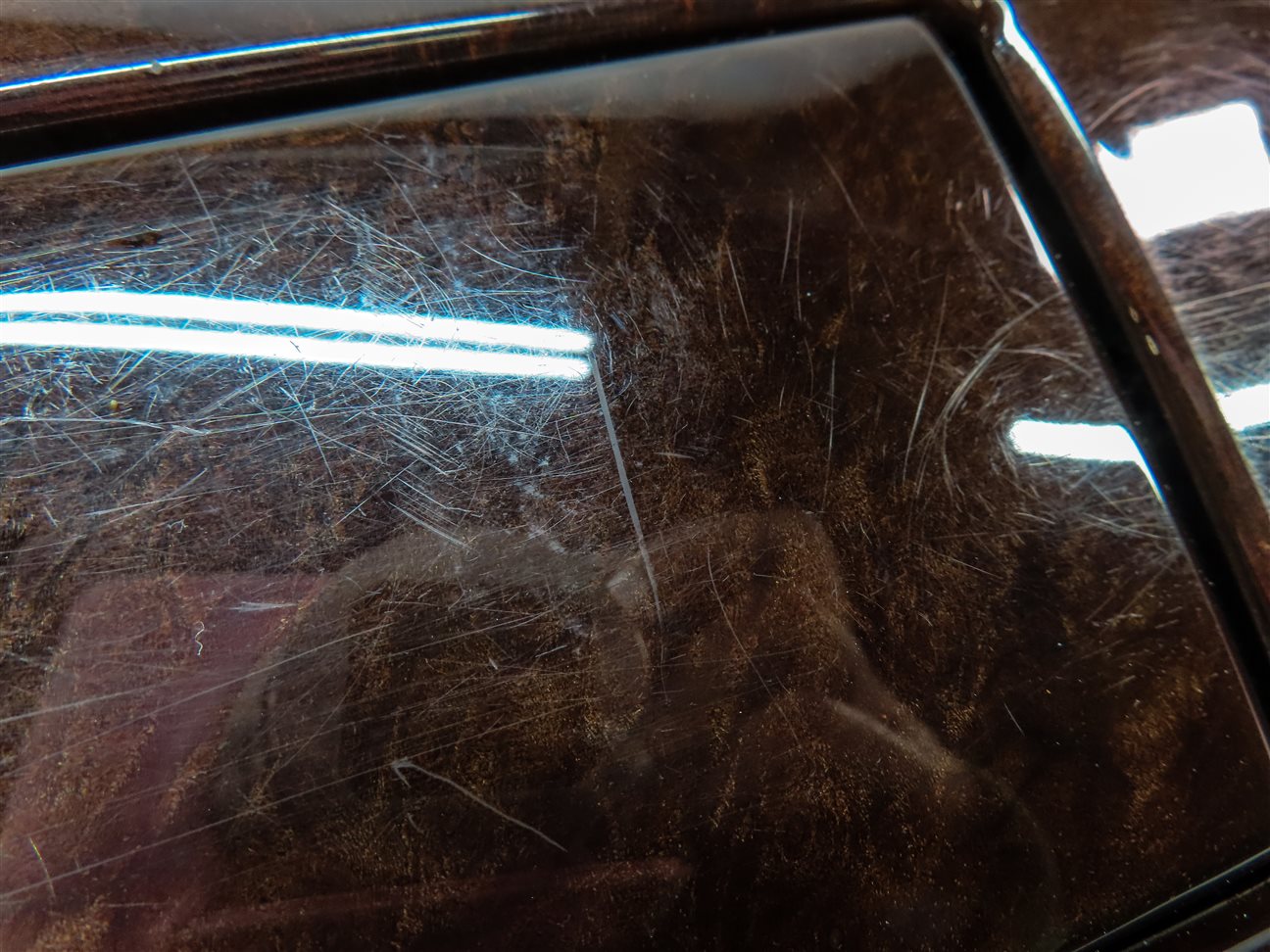 Thumbnail 11: 11 PORSCHE PANAMERA 970 G1 INTERIOR DOOR CONSOLE DOOR DASH TRIM SET BURR WALNUT