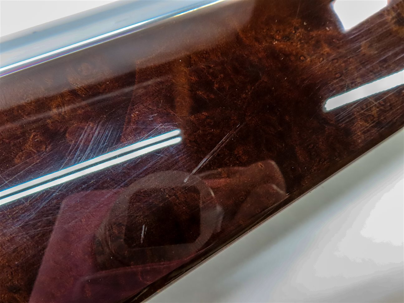 Thumbnail 7: 11 PORSCHE PANAMERA 970 G1 INTERIOR DOOR CONSOLE DOOR DASH TRIM SET BURR WALNUT