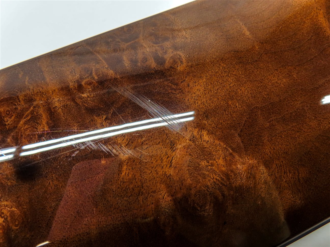 Thumbnail 9: 11 PORSCHE PANAMERA 970 G1 INTERIOR DOOR CONSOLE DOOR DASH TRIM SET BURR WALNUT