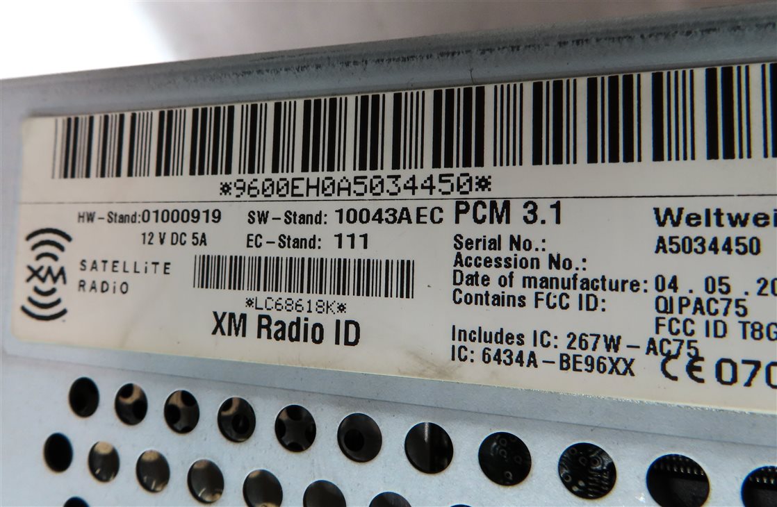 Thumbnail 8: 2011 PORSCHE PANAMERA (970 G1) FRONT CENTER DASH RADIO CD NAVI MEDIA HEAD UNIT