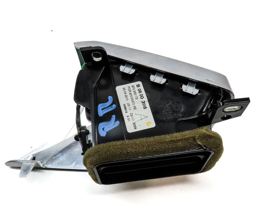 Thumbnail 6: 2011 PORSCHE PANAMERA (970 G1) REAR RIGHT INNER HEAT AIR AC VENT (Black)