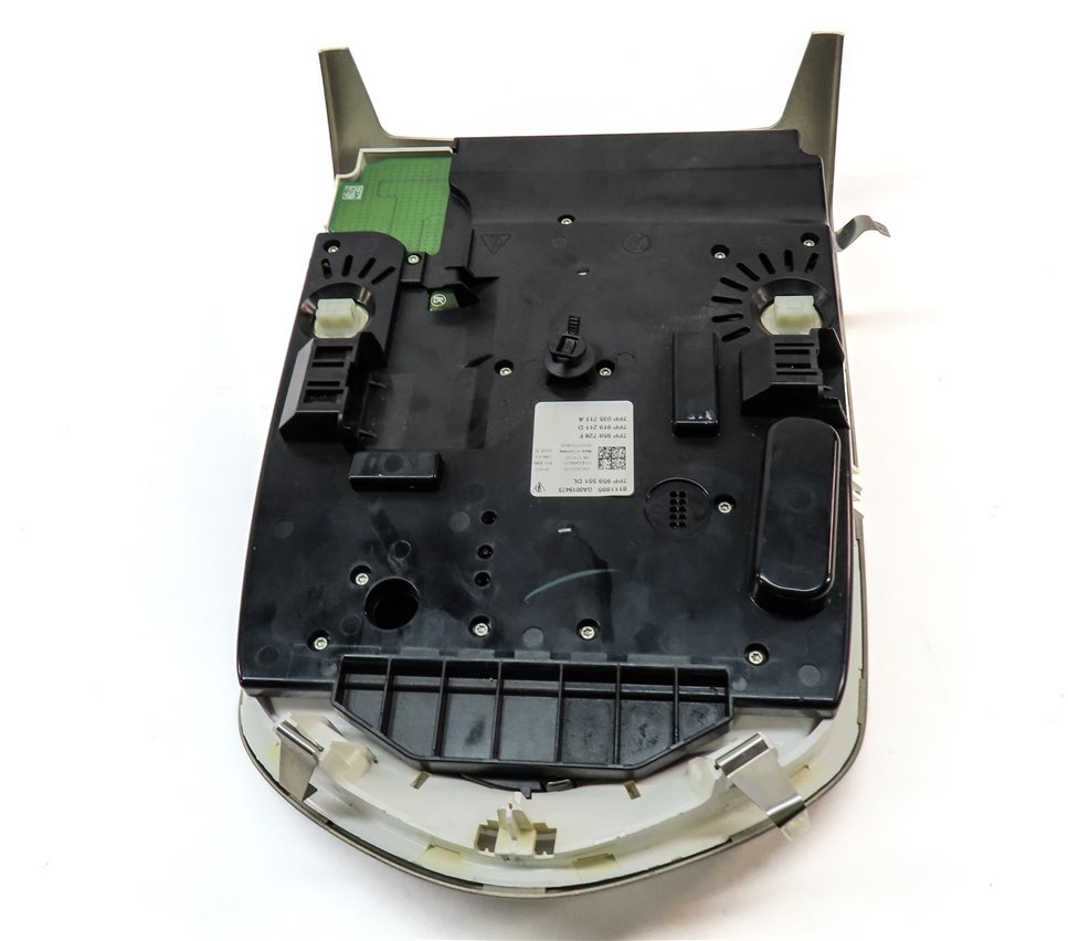 Thumbnail 7: 2011 PORSCHE PANAMERA (970 G1) FRONT OVERHEAD DOME LIGHT LAMP w/ SWITCHES (Gray)