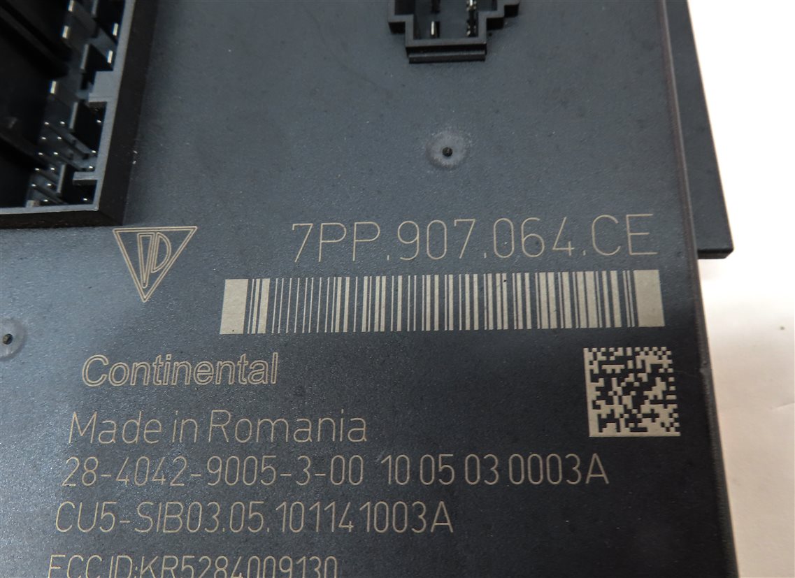 Thumbnail 7: 11 PORSCHE PANAMERA (970 G1) 3.6L (M46.20) ECM BCM IMMOBILIZER MODULE KEY SET/7