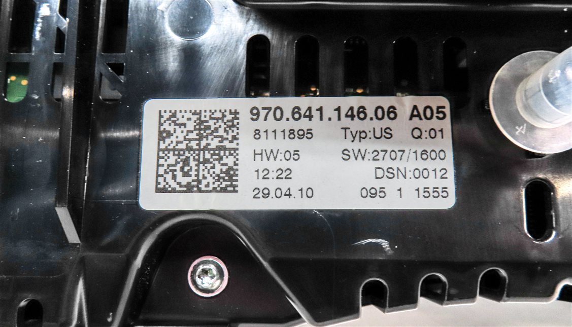 Thumbnail 7: 2011 PORSCHE PANAMERA (970 G1) SPEEDOMETER INSTRUMENT GAUGE CLUSTER (207k)