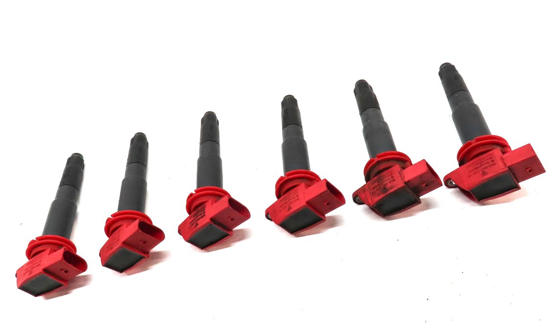 Thumbnail 3: 2011-2016 PORSCHE PANAMERA (970 G1) 3.6L M46 ENGINE IGNITION COIL SET 6
