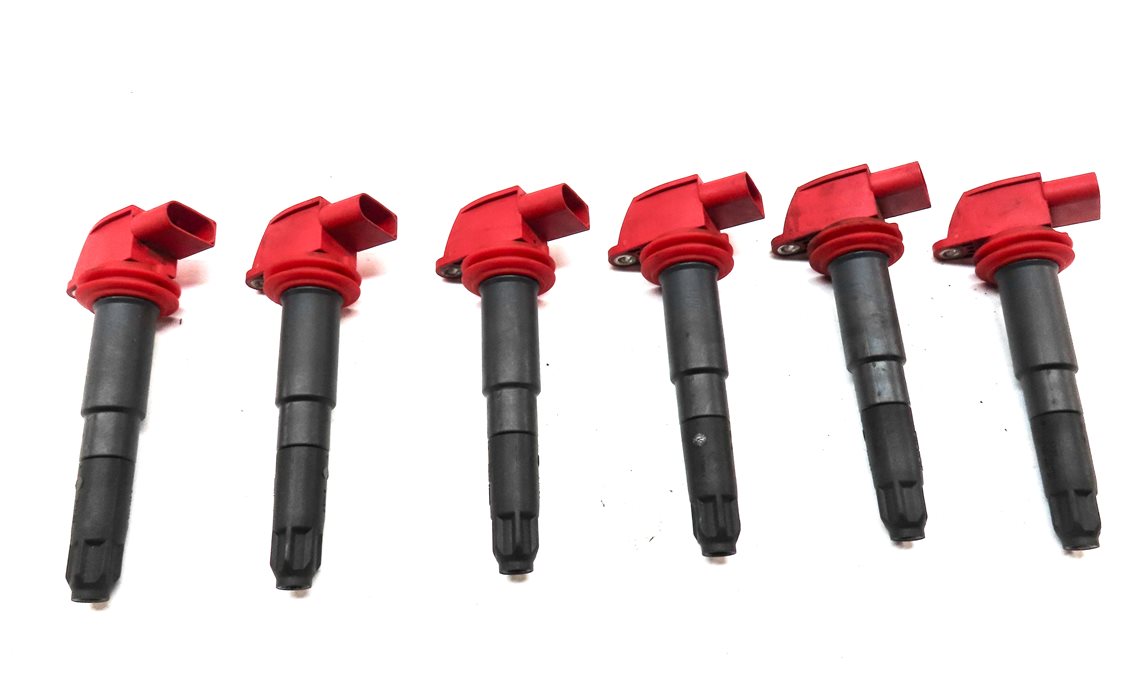 Thumbnail 4: 2011-2016 PORSCHE PANAMERA (970 G1) 3.6L M46 ENGINE IGNITION COIL SET 6