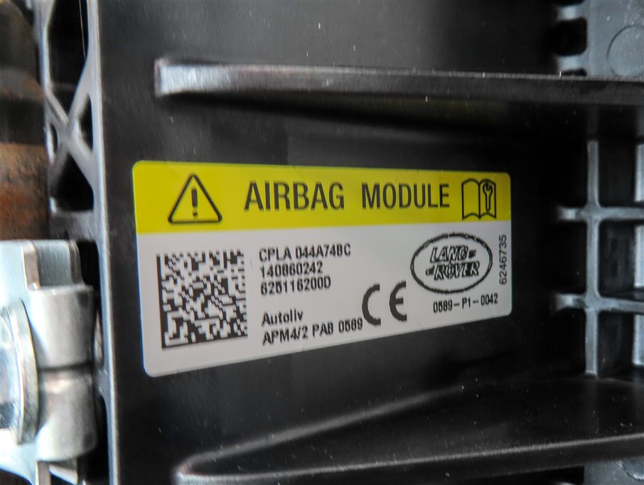 Thumbnail 7: 13-20 RANGE ROVER SPORT DISCOVERY (L405 L462 L494) RIGHT PASSENGER DASH AIRBAG